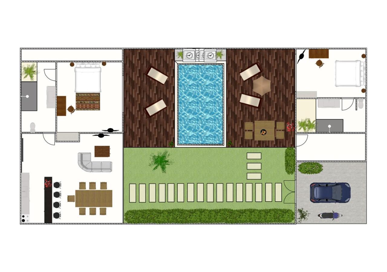 Villa Calypso By Optimum Bali Villas 세미냑 외부 사진